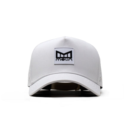 Melin Odysea Stacked Hydro Snapback- White