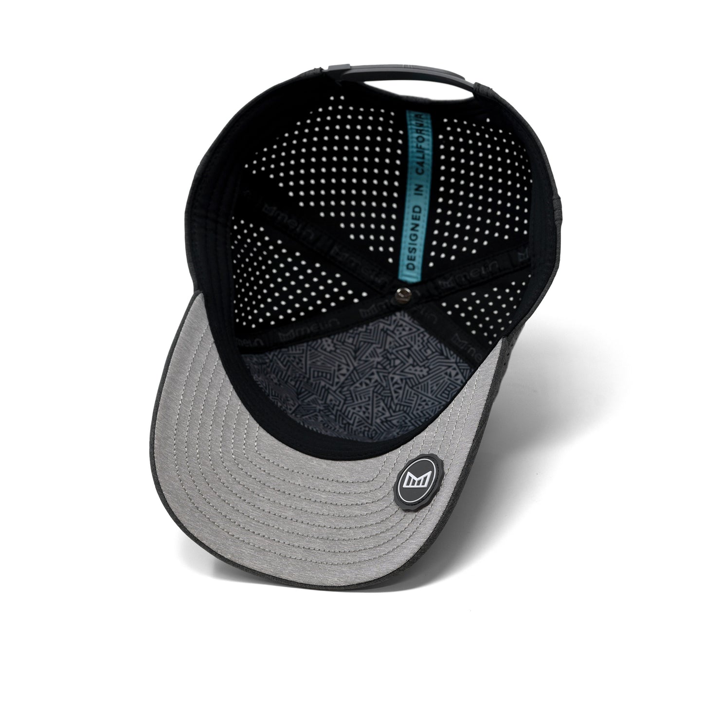 Melin Odysea Stacked Hydro Snapback - Heather Charcoal
