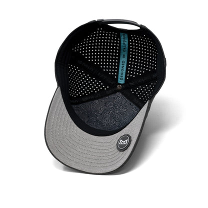 Melin Odysea Stacked Hydro Snapback - Heather Charcoal