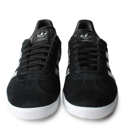 Women's Adidas Gazelle - Black/Silver Metallic/White