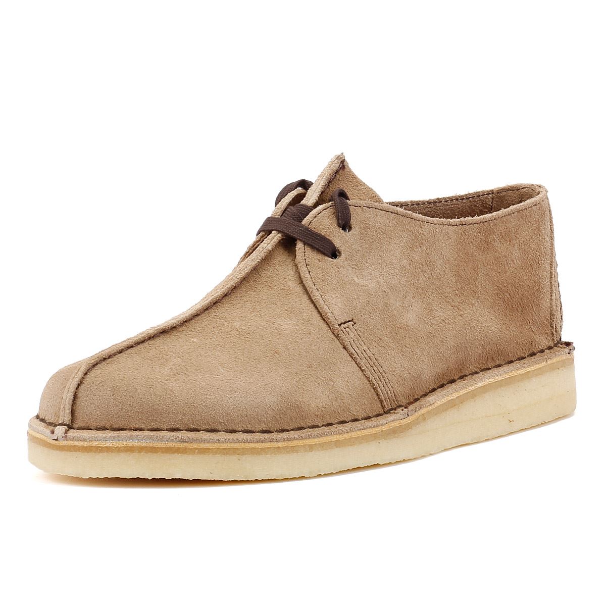 Men's Clarks Desert Trek Suede - Wolf Grey