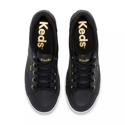 Women's Keds Center III Leather - Black
