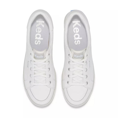 Women's Keds Center III Leather - White