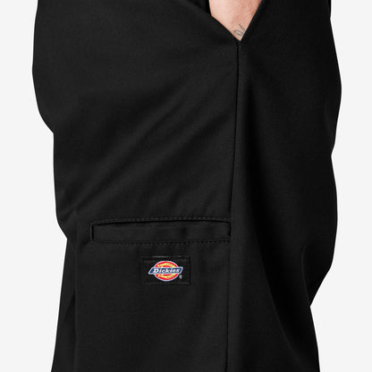 Men's Dickies Loose Fit Double Knee Work Pants - Black