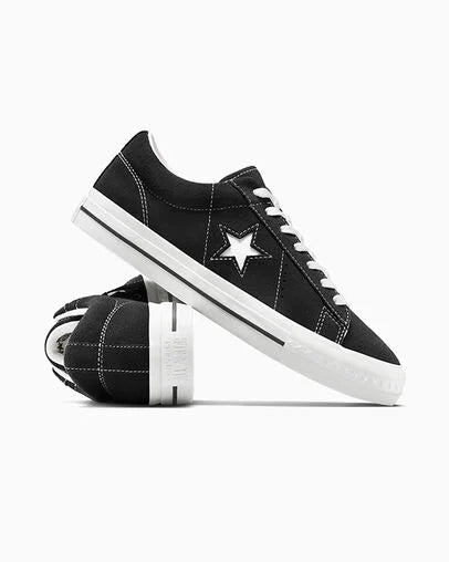 Men's Converse One Star 95 - Black/Vintage White