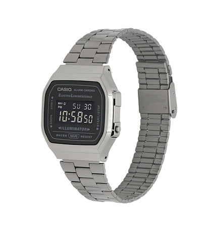 Casio Vintage A168WGG-1BVT Watch 34.4mm - Silver