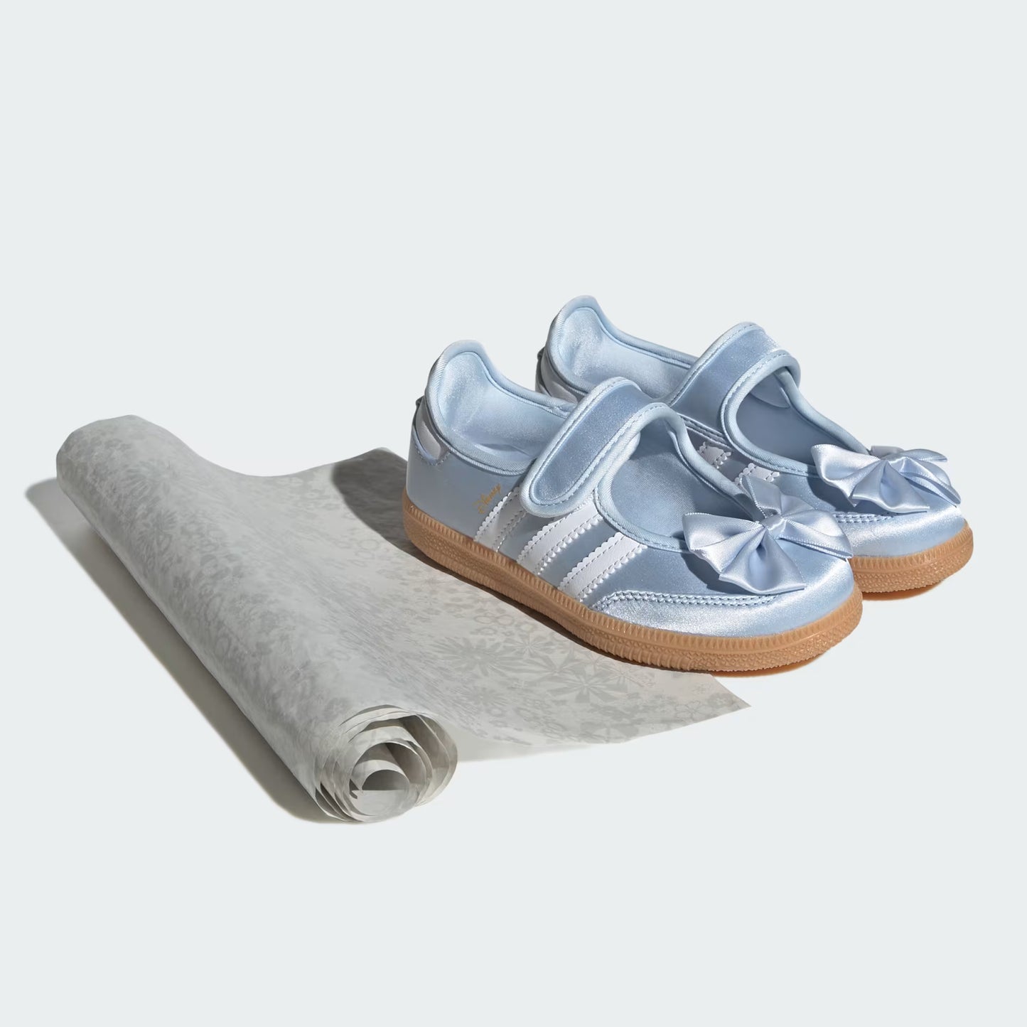 Pre School Adidas Disney Samba Jane - Crystal Sky / Cloud White