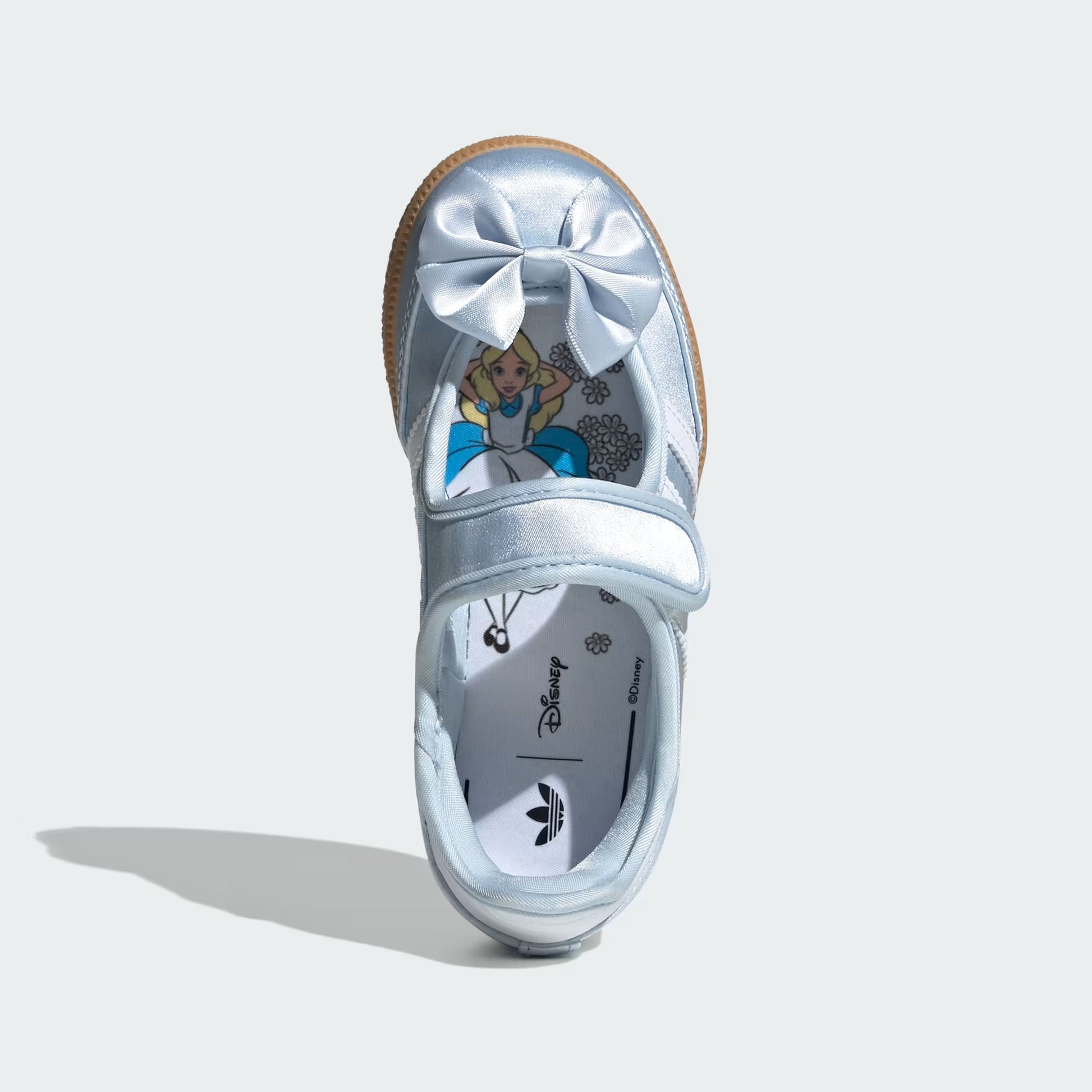 Pre School Adidas Disney Samba Jane - Crystal Sky / Cloud White