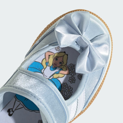 Pre School Adidas Disney Samba Jane - Crystal Sky / Cloud White