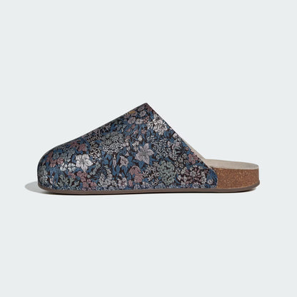 Women's Adidas ADIMULE x Liberty London SLIDES- Wonder Beige / Gold Metallic