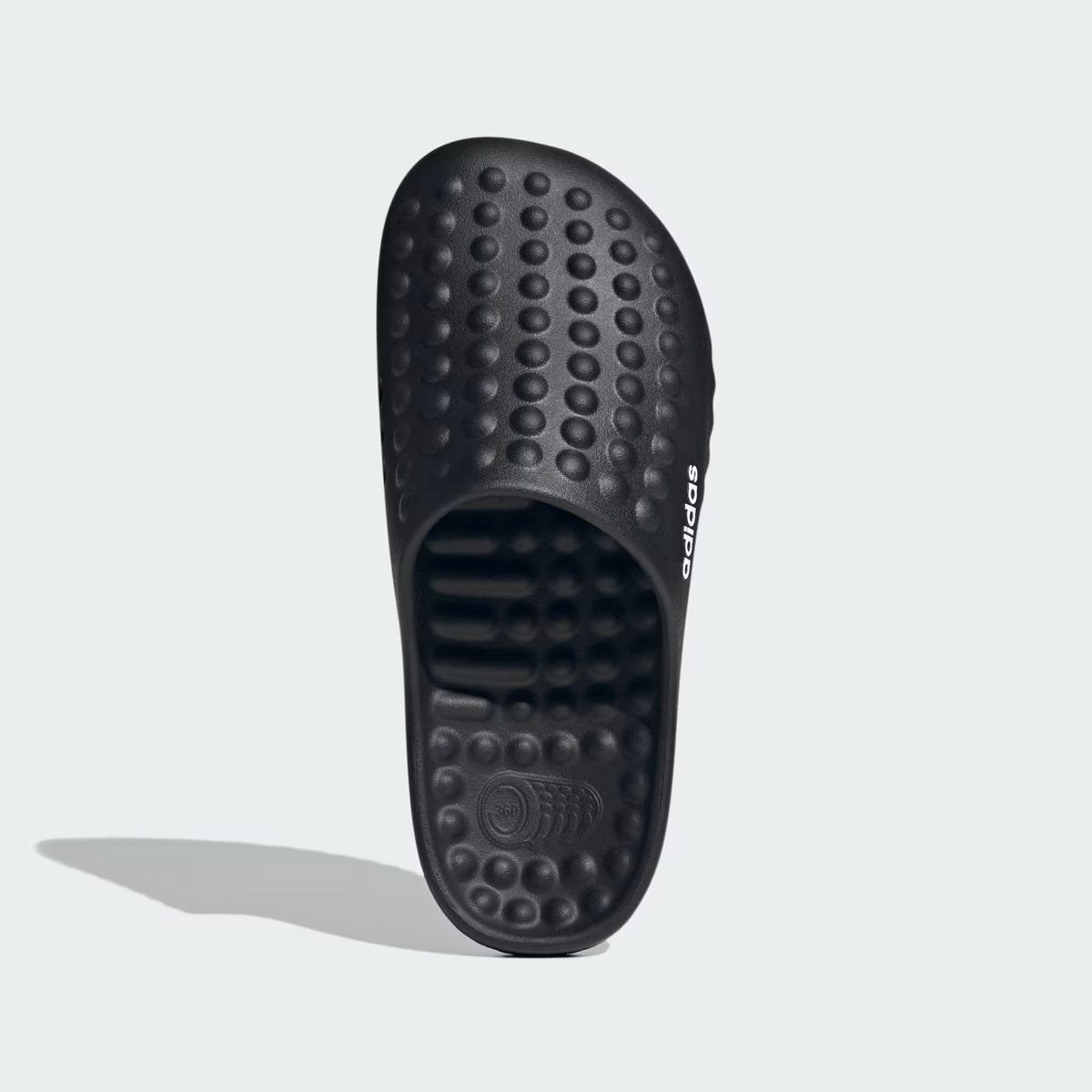 Men's Adidas Adissage 360 REC Mule - Black/White