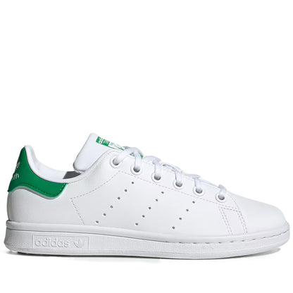 Pre School's Adidas Stan Smith Shoes - White/Green