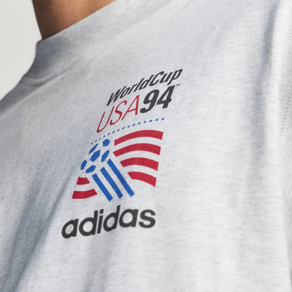Gray sweatshirt with World Cup USA 94 and Adidas logo