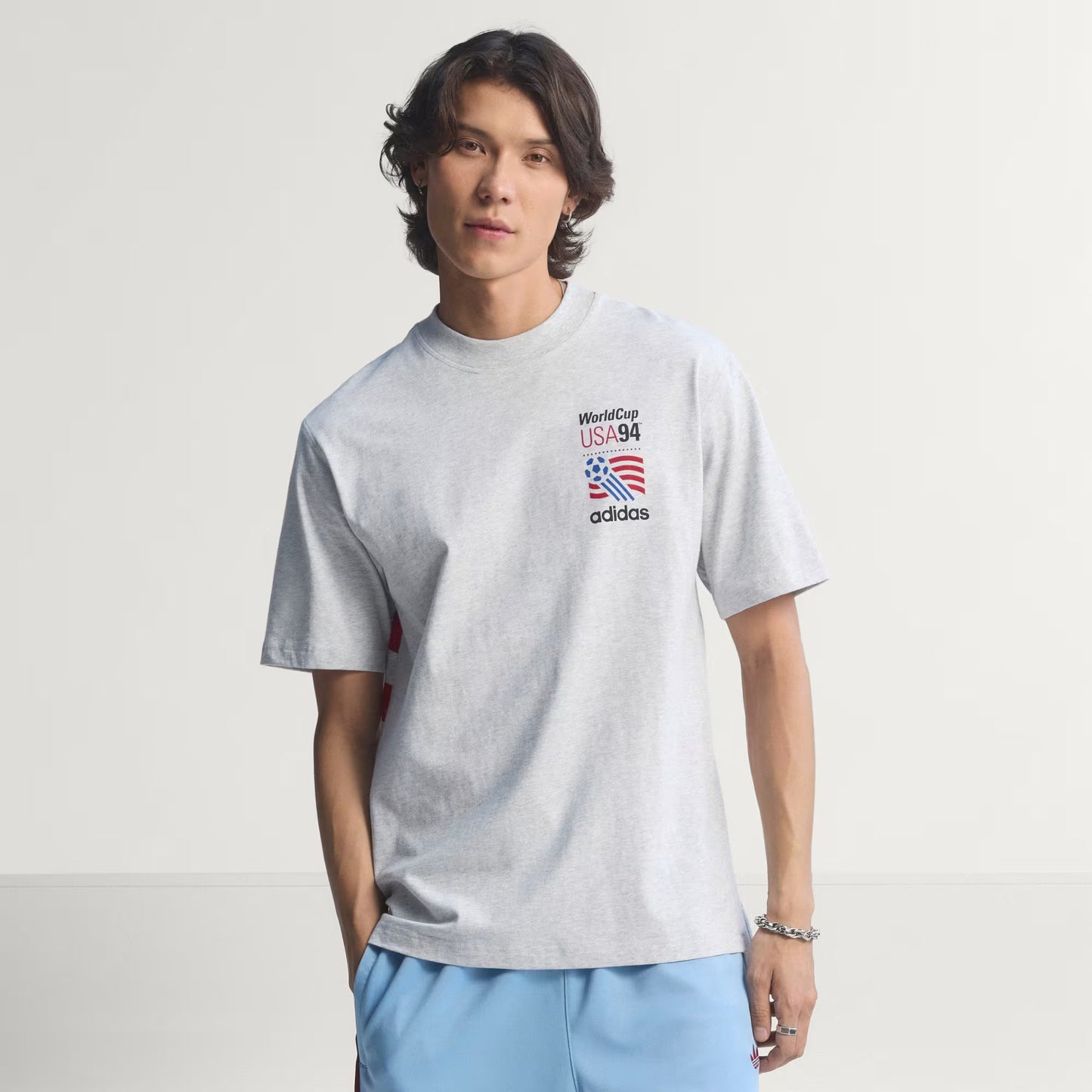 Adidas USA 94 Graphic T-shirt - Grey