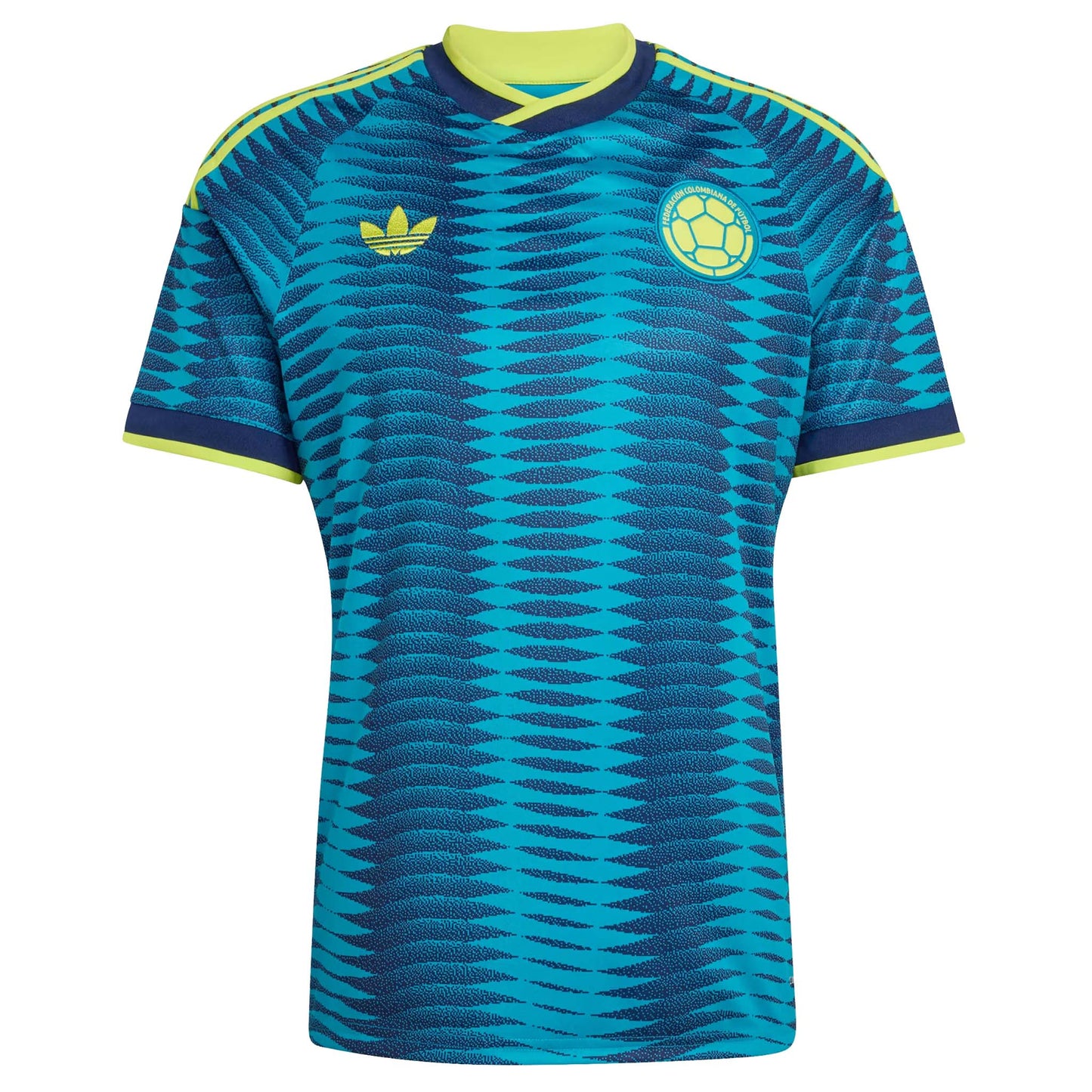 Adidas Colombia 24 Away Jersey - Team Navy Blue 2 / Mystery Petrol