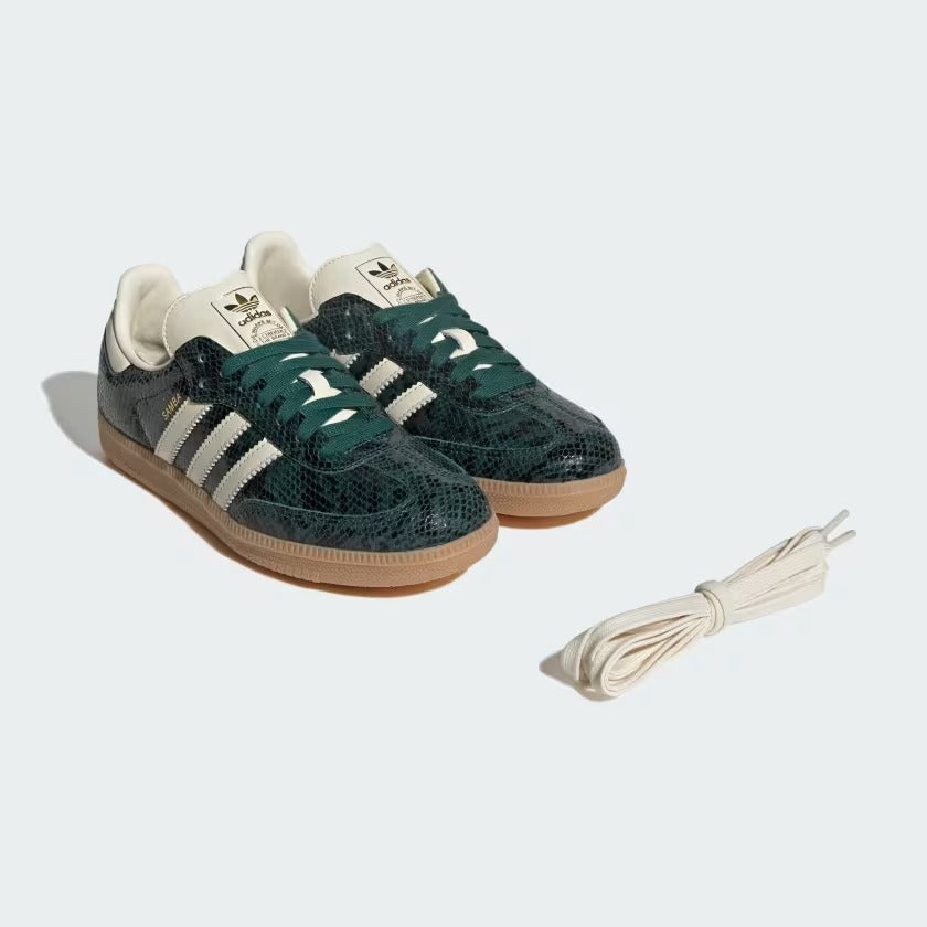 Women's adidas Samba OG Cream White/Collegiate Green / 6 Women's adidas Samba OG Cream White/Collegiate Green / 6