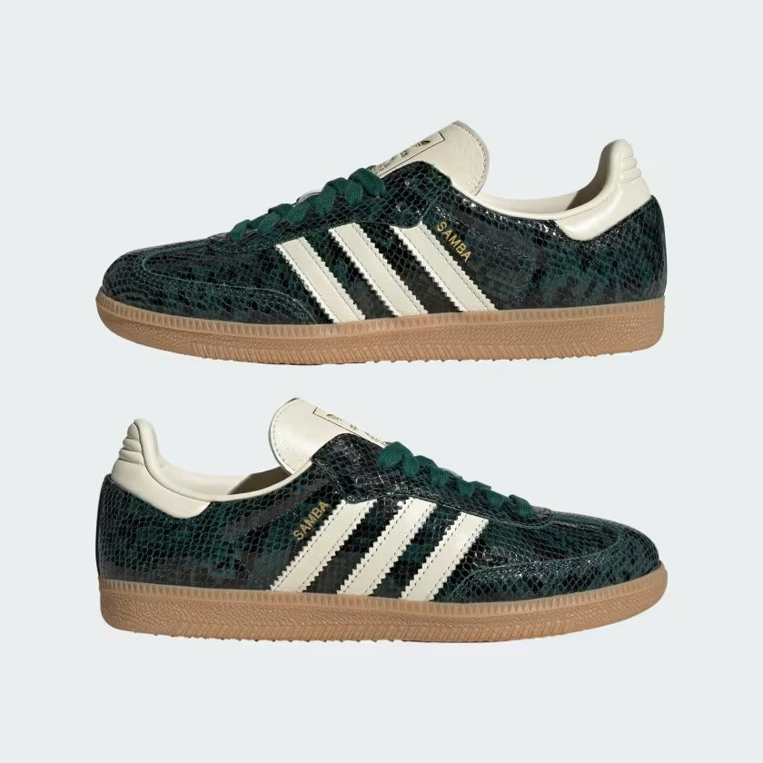 Women's adidas Samba OG Cream White/Collegiate Green / 6 Women's adidas Samba OG Cream White/Collegiate Green / 6