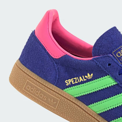Women's Adidas Handball Spezial - Lucid Blue/Lime Burst