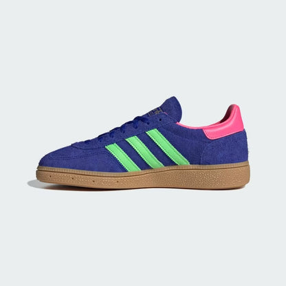 Women's Adidas Handball Spezial - Lucid Blue/Lime Burst
