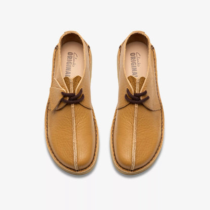 Men's Clarks Desert Trek - Curry Leather