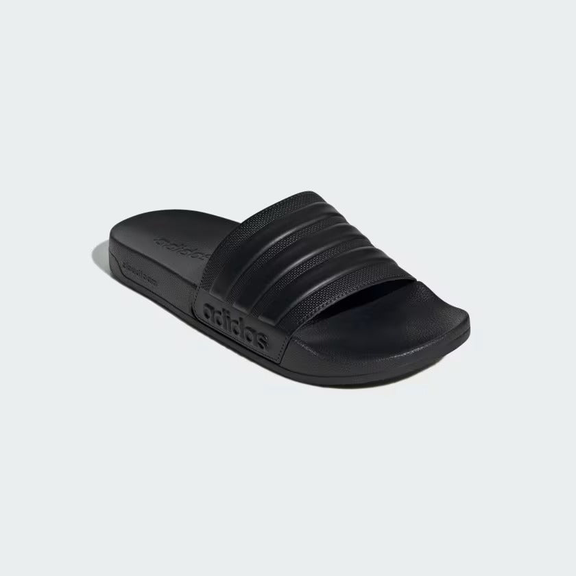 Men's Adidas Adilette Shower Slides - Black/Black
