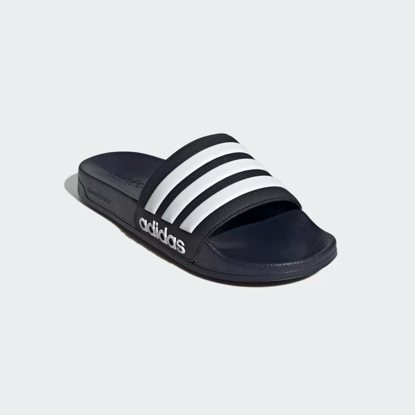 Men's Adidas Adilette Shower Slides - Legend Ink/White