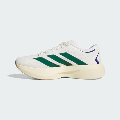 Men's Adidas Adizero EVO SL EXO Suede - Core White / Collegiate Green / Cream White