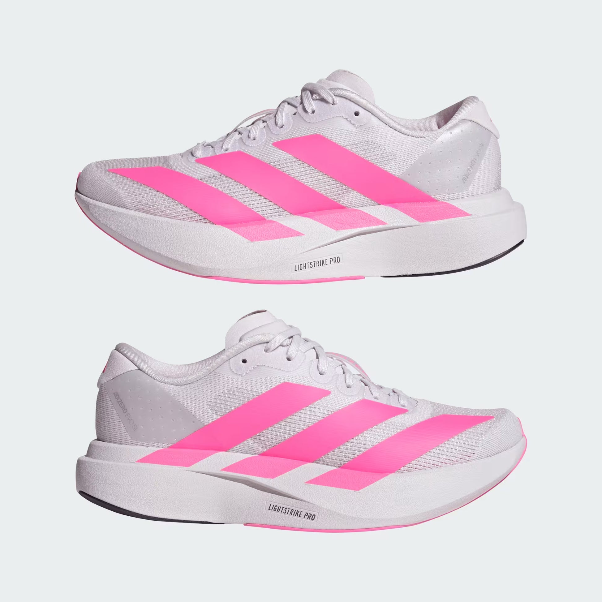 GS Adidas Adizero EVO SL Junior - Dash Grey/Lucid Pink/Core Black