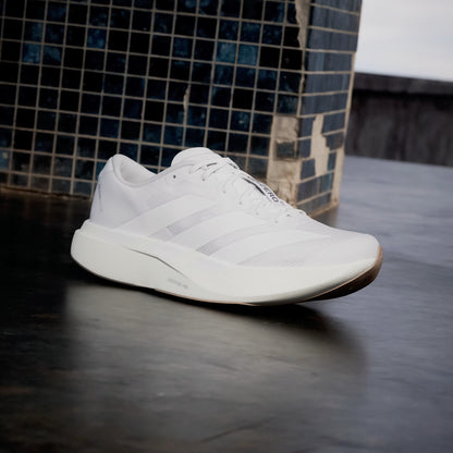 Men's Adidas Adizero Evo SL - Cloud White/Warm Sandstone