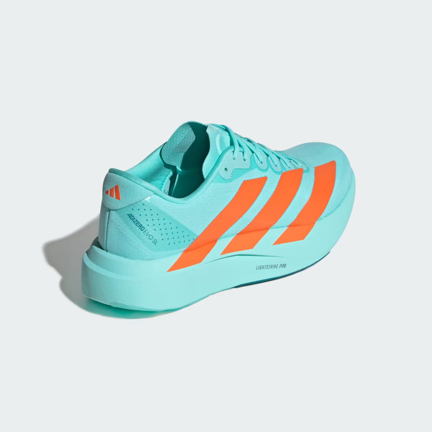 Men's Adidas Adizero EVO SL Woven - Flash Aqua / Impact Orange / Arctic Fusion