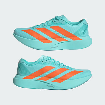 Men's Adidas Adizero EVO SL Woven - Flash Aqua / Impact Orange / Arctic Fusion