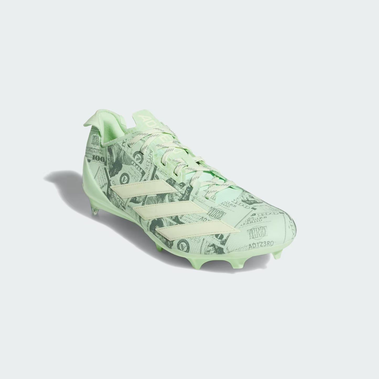 Men's Adidas Adizero Electric II Currency Neutral Cleats - Semi Green Spark / Almost Lime