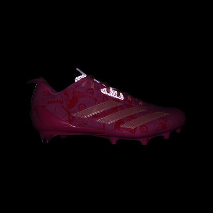 Men's Adidas Adizero Electric II Currency Neutral Cleats - Pink Fusion / Semi Pink Spark