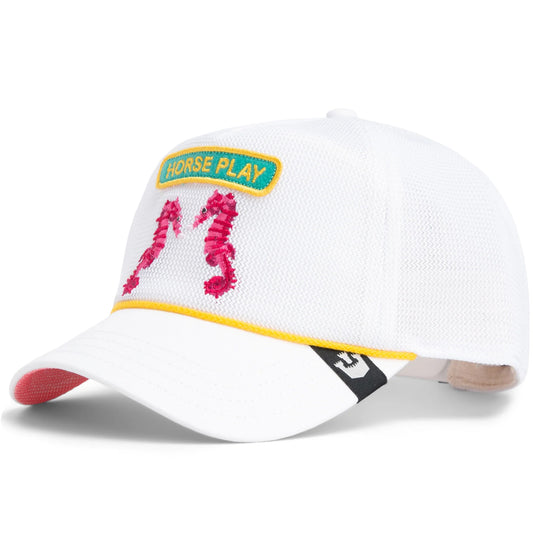 Goorin Bros. Trucker Hat | Aqua Pals - White