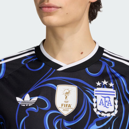 Adidas Argentina 26 Away Jersey - Black / Lucid Blue / Blue Burst
