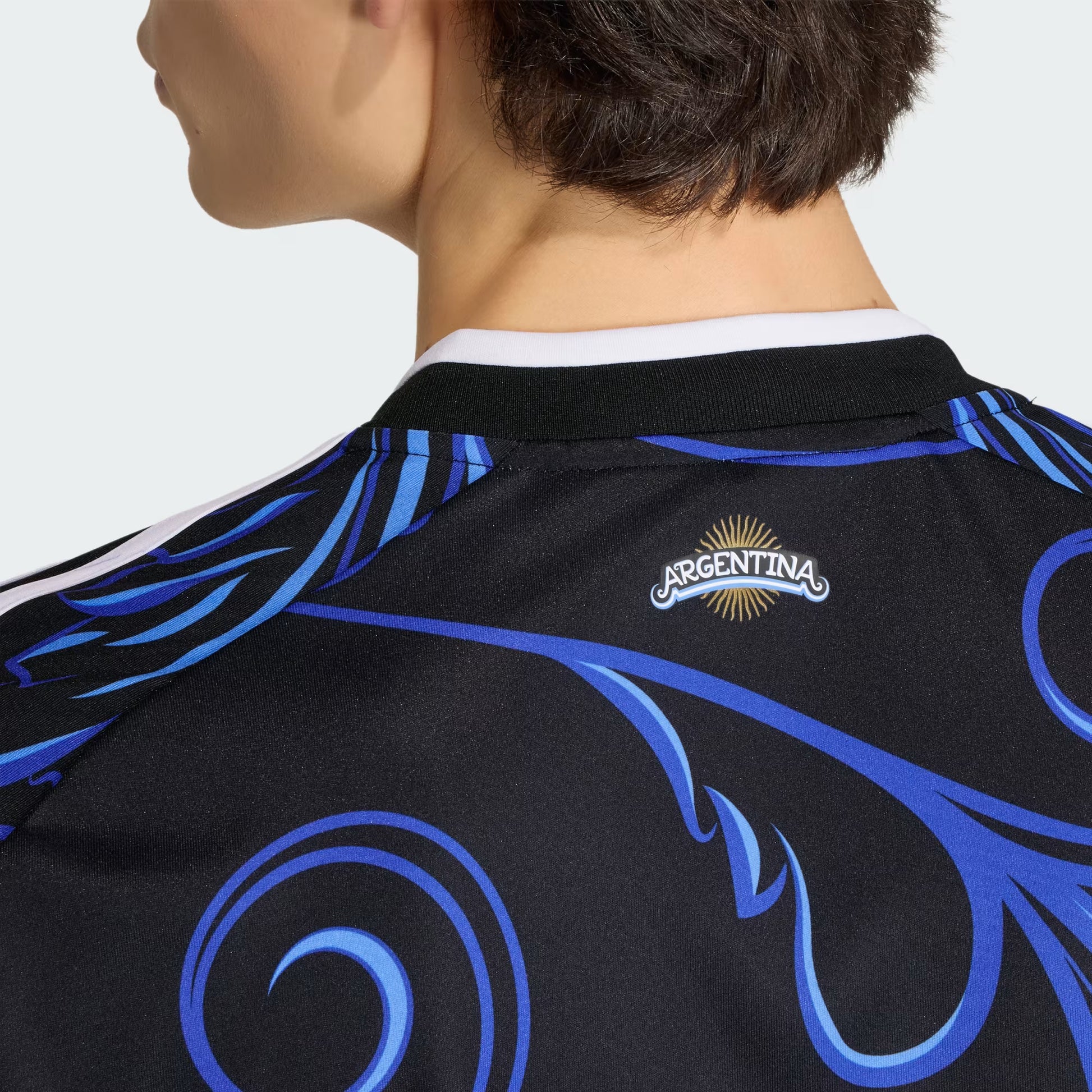 Adidas Argentina 26 Away Jersey - Black / Lucid Blue / Blue Burst