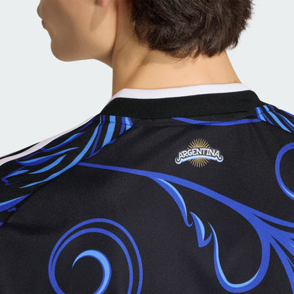 Adidas Argentina 26 Away Jersey - Black / Lucid Blue / Blue Burst
