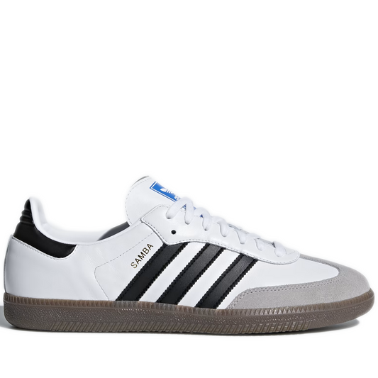 Men's Adidas Samba OG Shoes - Cloud White / Core Black / Clear Granite