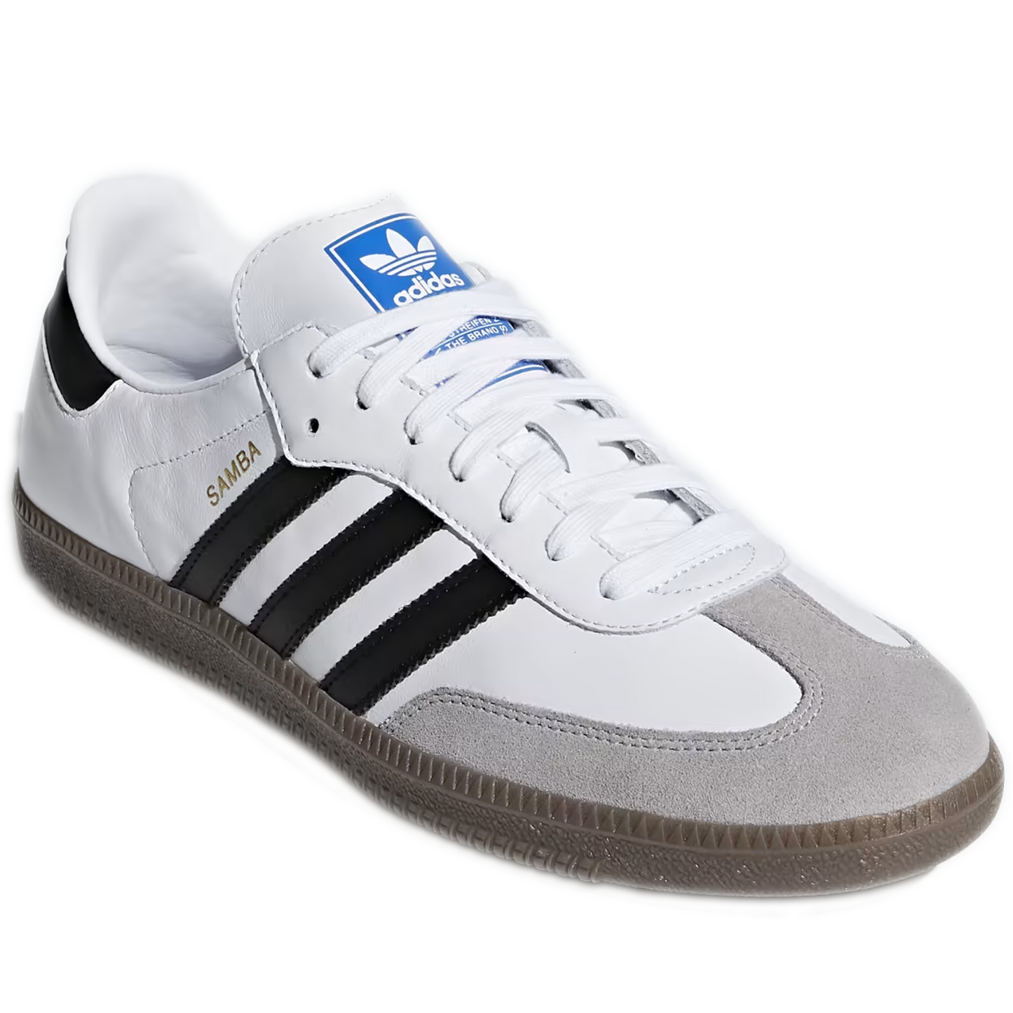 Men's Adidas Samba OG Shoes - Cloud White / Core Black / Clear Granite