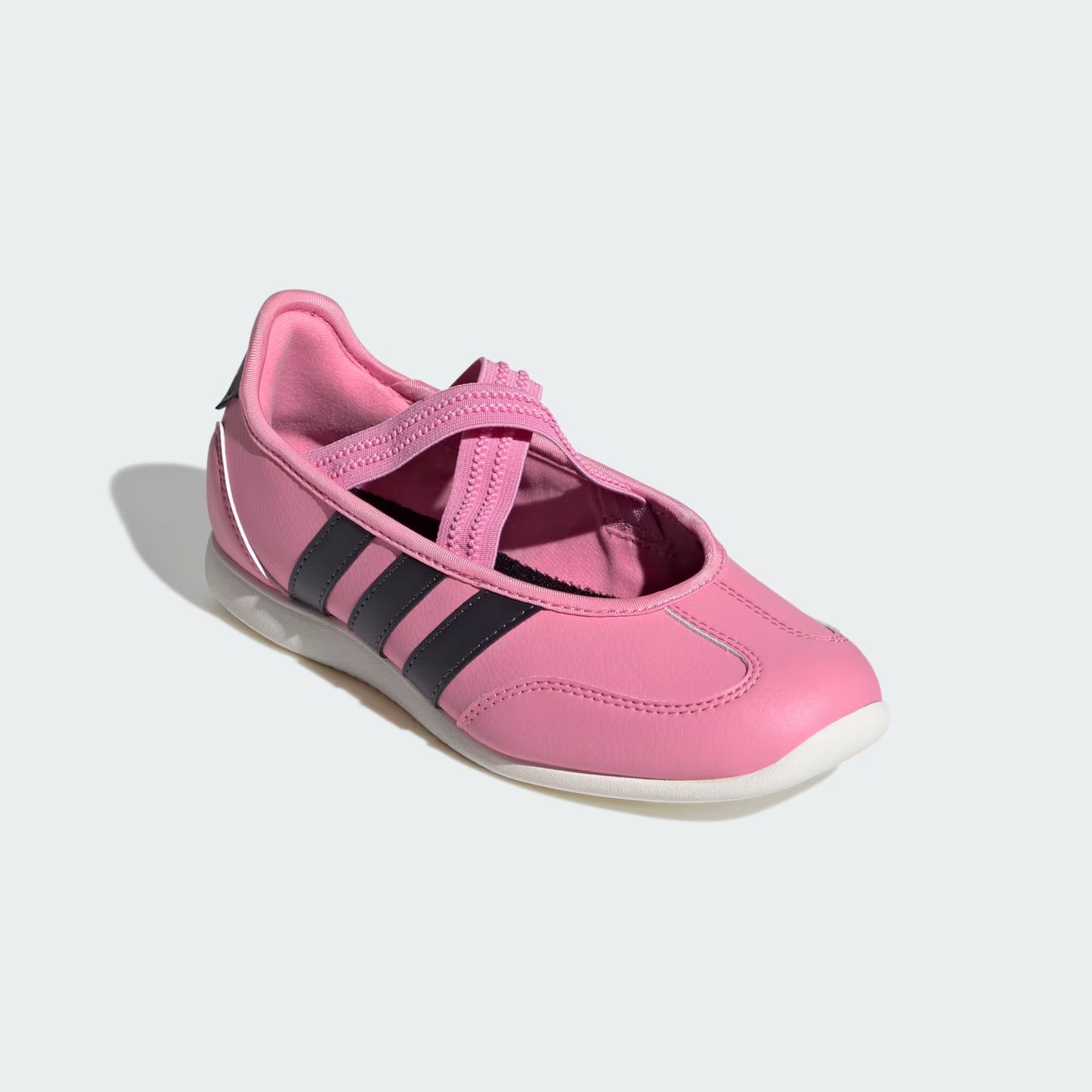 Grade School Adidas Barreda Mary Jane Junior - Bliss Pink / Carbon / Off White