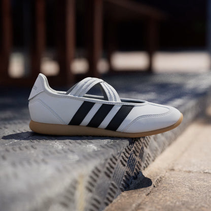 Grade School Adidas Barreda Mary Jane Junior - Core White/Core Black