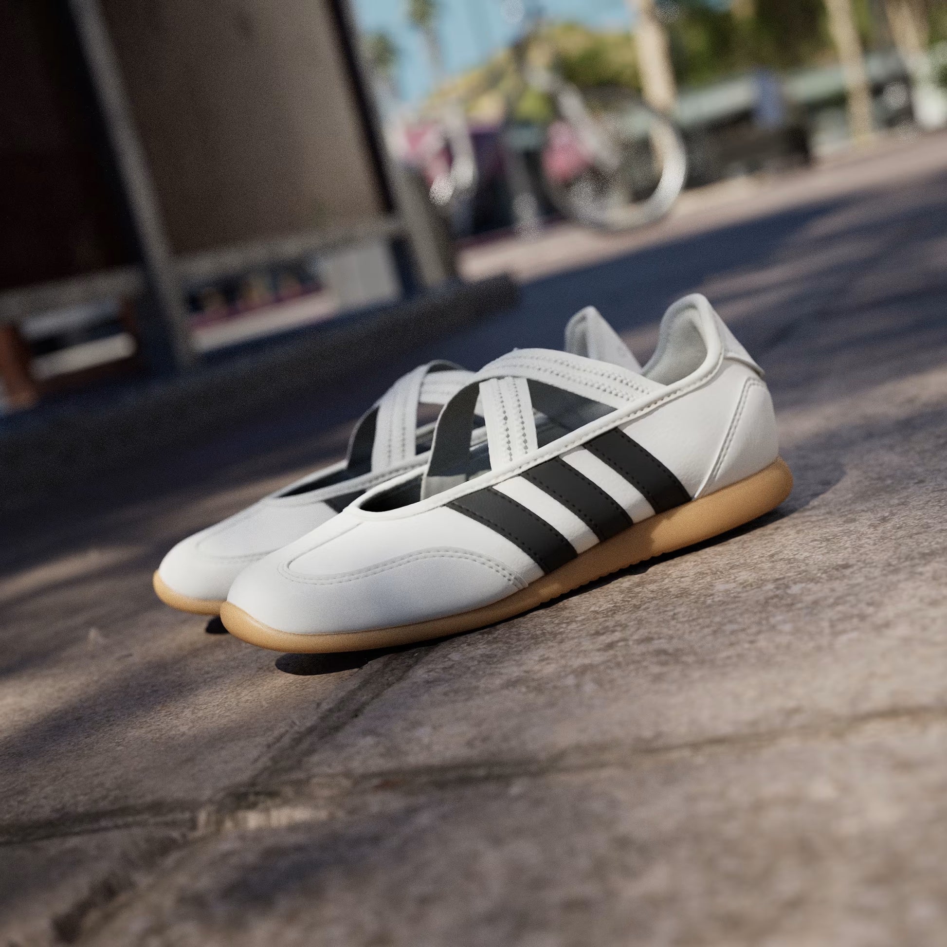 Grade School Adidas Barreda Mary Jane Junior - Core White/Core Black