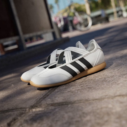Grade School Adidas Barreda Mary Jane Junior - Core White/Core Black
