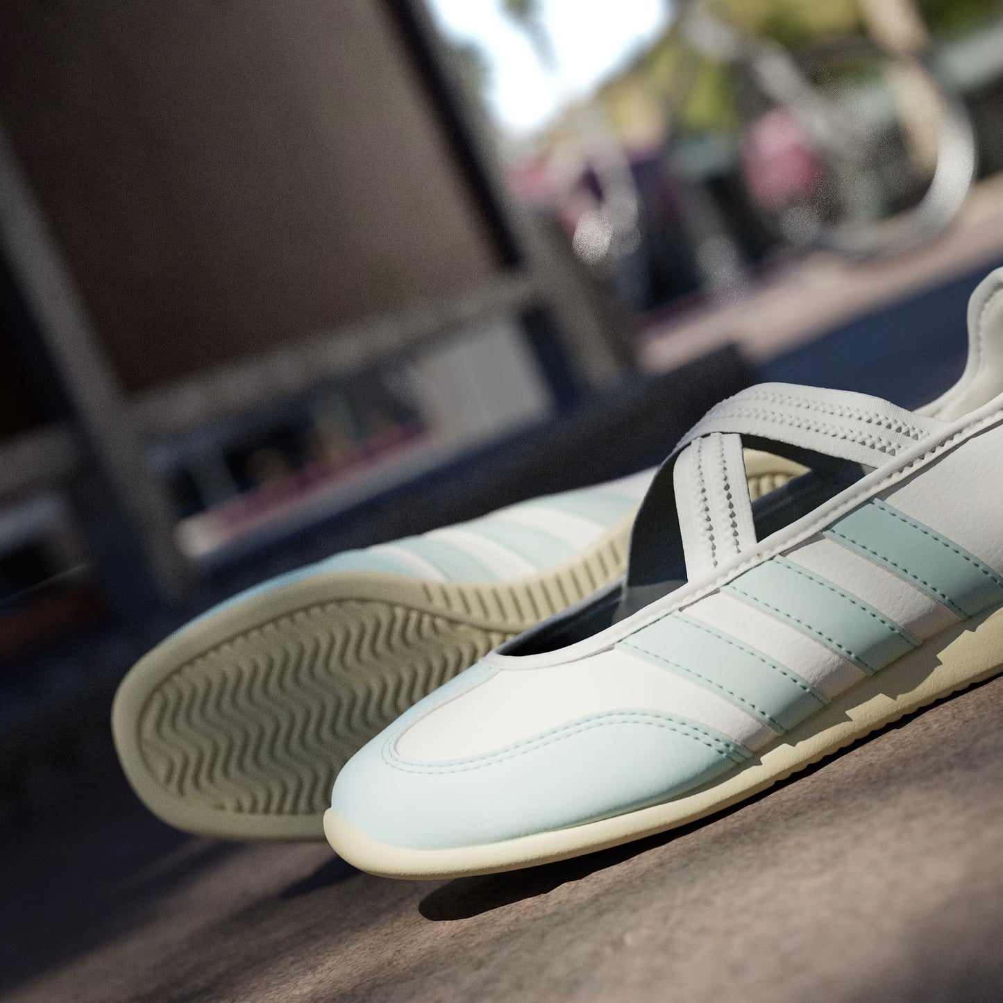 Grade School Adidas Barreda Mary Jane Junior - Core White / Halo Mint / Warm Vanilla