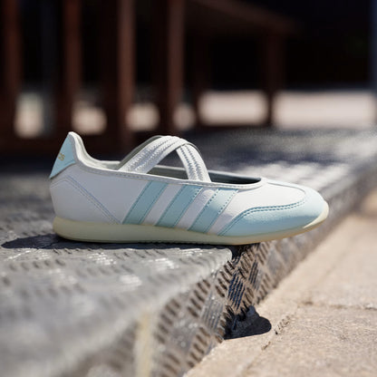 Grade School Adidas Barreda Mary Jane Junior - Core White / Halo Mint / Warm Vanilla