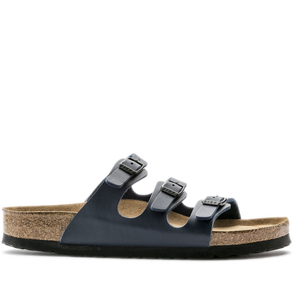 Birkenstock Florida Birko-Flor Soft Footbed Sandals - Blue