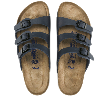 Birkenstock Florida Birko-Flor Soft Footbed Sandals - Blue