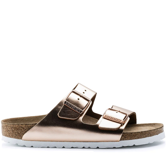 Birkenstock Arizona Soft Footbed Leather - Metallic Copper