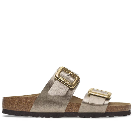 Birkenstock Sydney Cushion Buckle Birko Flor - Graceful Taupe