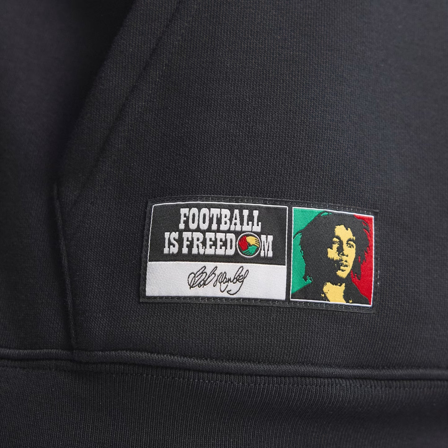Men's Adidas x Bob Marley Hoodie - Black